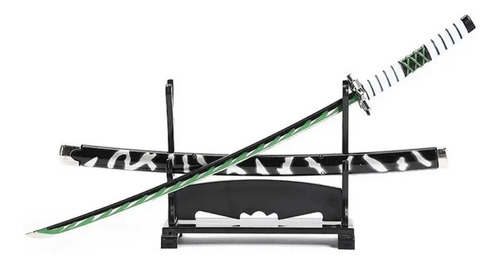 Espada Meltalica 25 Cms Demon Slayer Con Base