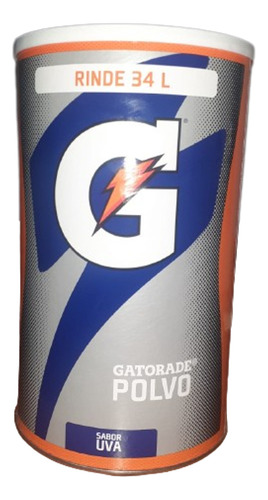 Gatorade En Polvo Sabor Uva 2.38kg 