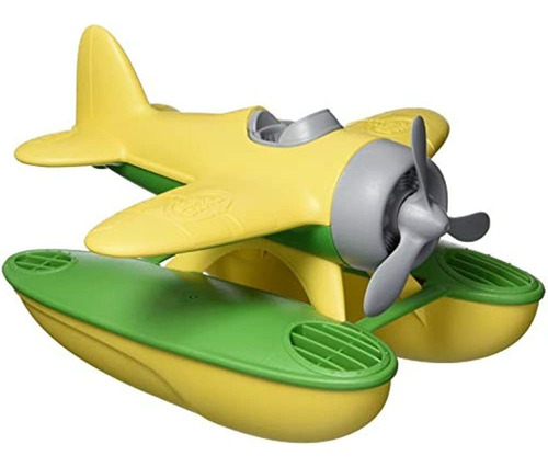 Green Toys Seaplane, Yellow/green Cb - Pretend Play, Motor S