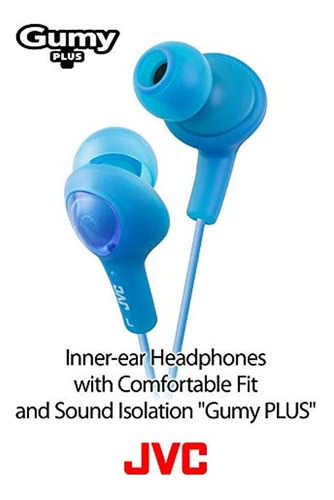 Imagen 2 de 6 de Jvc Hafx5a Gummy Plus Audifonos With Aislacion De Sonido P