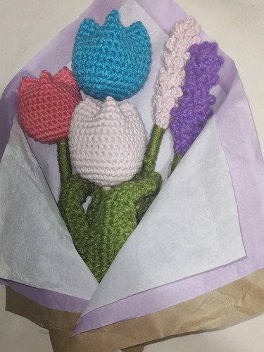 Flores Tejidas A Crochet