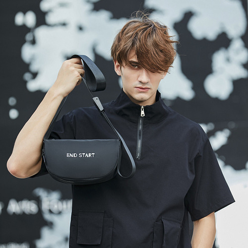Bolso De Hombro Para Hombre, Mochila Casual Simple