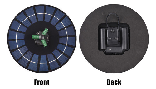 Fonte Colorida Bateria Bird Solar 6w Pond Garden Small