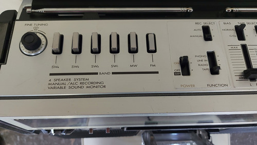 Radiograbador Jvc Rc-838 Jw Gris Oscuro