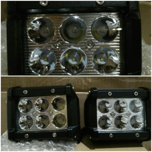Barra Led 18w 6 Leds , Exploradores , Luces Con Garantia