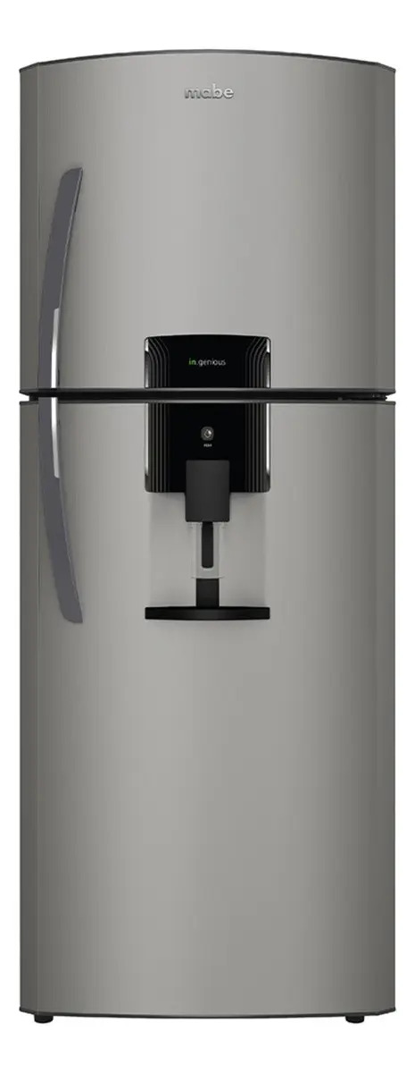 Refrigerador Automático 360l Dark Silver Mabe Rme360fdmrq0