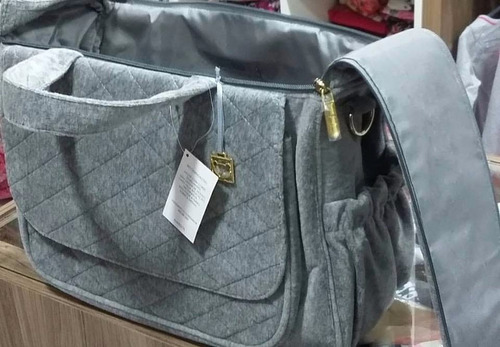 Bolsa Maternidade Tigor T.tigre Cinza Grande