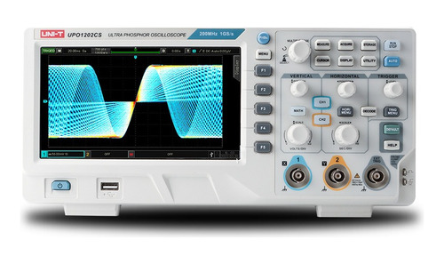 Osciloscopio De Ultrafosforo 200mhz 2ch 1gsa/s Upo1202cs