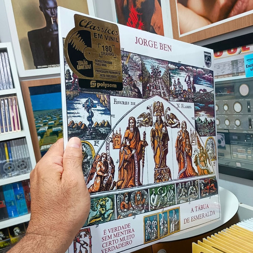 Disco De Vinil Lp Jorge Ben A Tabua De Esmeralda Lacrado