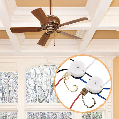 ¡ Kit De Interruptores Para Ventilador De Techo Ze-208s