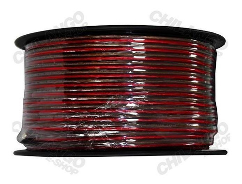 Imagen 2 de 2 de Cable Para Bocina Uso Rudo Polarizado Calibre 14 100 Mts
