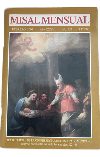 Misal Mensual 2004 Oraciones Católicas (Usado)