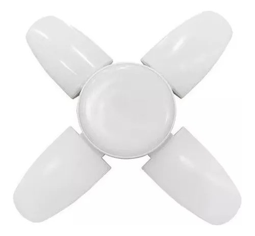 Bombillo Led 28w Tipo Ventilador Ajustable 4 Aspas