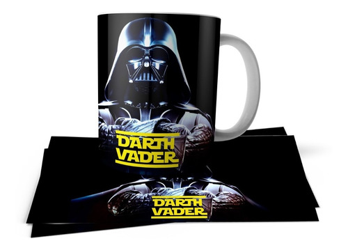 Star Wars Darth Vader Original Taza Polimero T P E Blanco