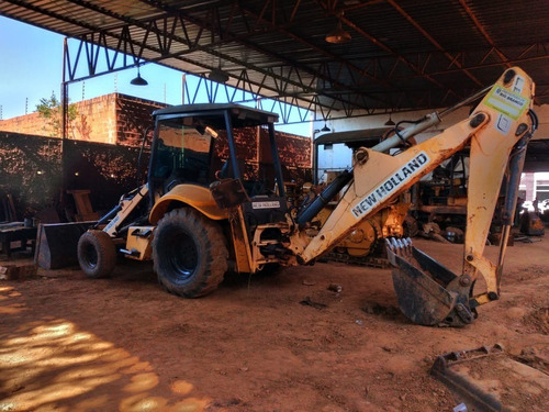 Imagem 4 de 12 de Retroescavadeira New Holland B90 Ano 2006