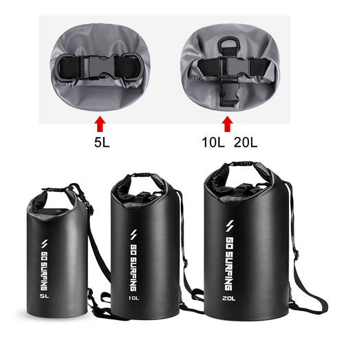 Bolsa Impermeable Para Actividades - 5 L/10 L/20 L