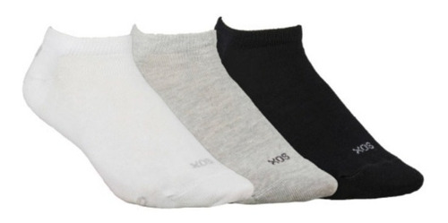 Medias Soquetes Sox Deportivas Tripack