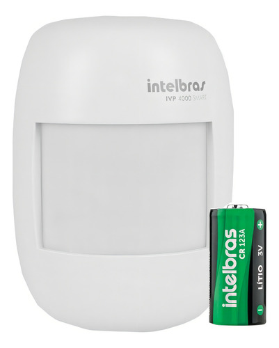Alarme Intelbras Amt 2018 E Smart 4 Sensor Smart Sem Fio Cor Branco