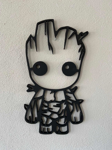 Figura Baby Groot Mdf 9mm