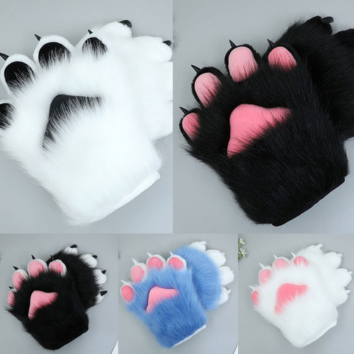 Peluche De Dibujos Animados Para Disfraz De Gato, Uñas, Garr