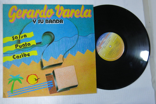 Vinyl Vinilo Lp Acetato Gerardo Varela Salsa Punta Caribe