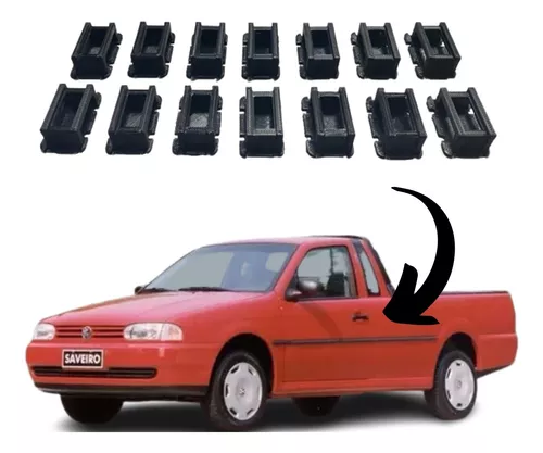 Grampos Para Automoveis Fiat,Gm,Vw,Ford Kit Com 90 Peças - Procar Auto Peças