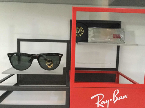 Lentes Ray Ban, Rb 2185 902/31 55. Wayfarer Il. Auténticos