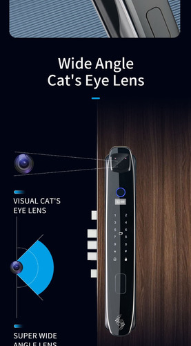 Cerradura Inteligente Con Reconocimiento Facial Cs7