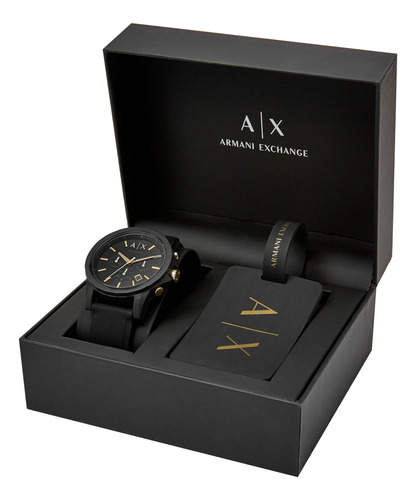 Relógio Ax Armani Exchange Cronógrafo Masculino Com Etiqueta
