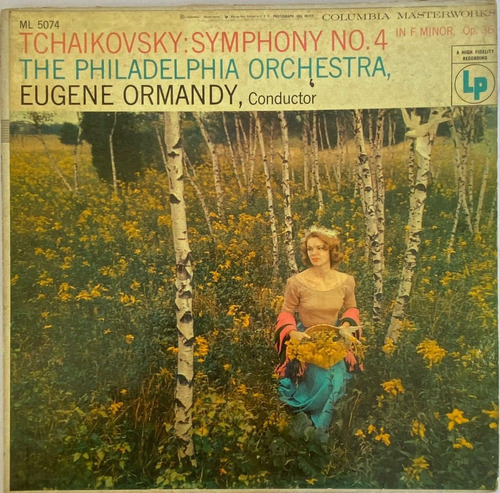 Disco De Vinil Lp - The Philadelphia Orchestra - Tchaikovsky