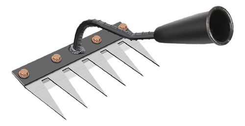 Manual Herramienta Agrícola Garden Hoe 6 Rake De Dientes