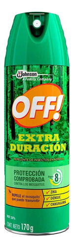 Off! Extra Duración repelente de mosquitos en aerosol 170gr