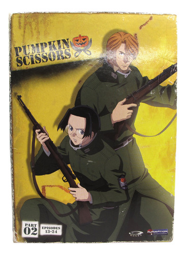 Pumpkin Scissors Parte 2 - Anime Dvd - Gonzo Funimation (Usado)