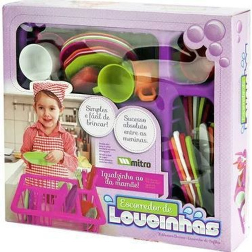 Escurridor de juguete, fabricado con forma de abalorios de colores Xplast