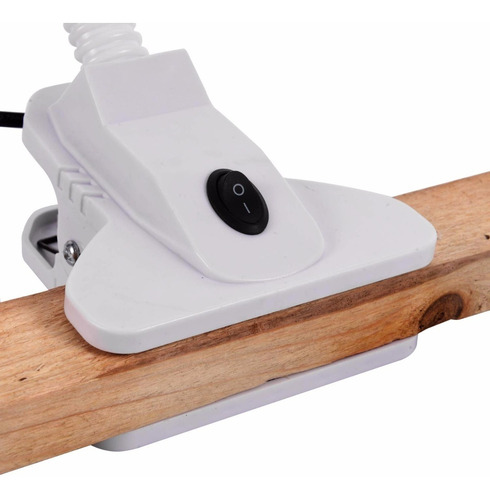 Imagen 9 de 9 de Lampara Led Lupa Con Gancho Flexible
