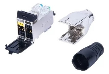 Conector Jack / Coupler Tera Siemon, Hembra Cat.7a