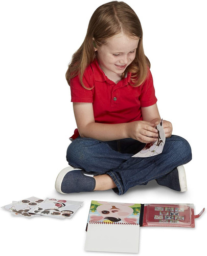 Bloc Adhesivo Reutilizable Makeaface De Melissa Amp Doug On