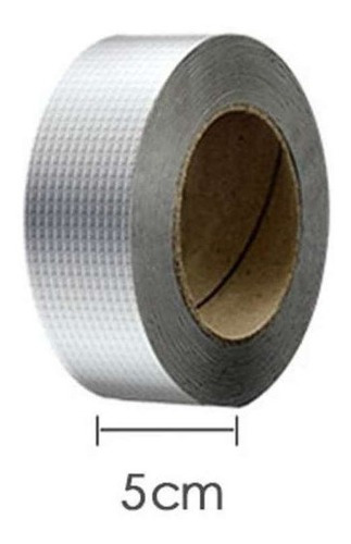 Fita De Alta Aderência Aluminizada 05cm X 10m