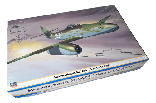 Messerschmitt 262, Galland. Escala 1:32. Marca Hasegawa.