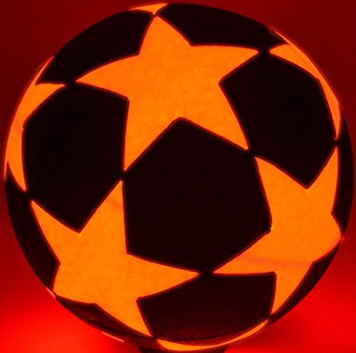 Light Up Led Star Soccer Ball - Utiliza 2 Hi-bright Led Ligh