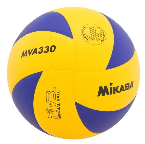 Mikasa Mva330 Espiral Club Voleibol (azul/amarillo)
