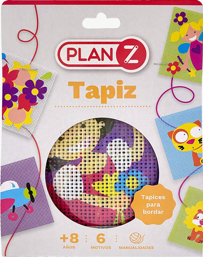 Tapiz Juego Manualidades Didactico Infantil Niños 