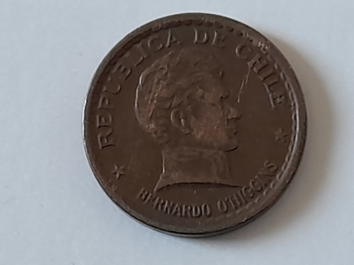 Moneda Chile 20 Centavos 1952 Cobre (&961 (Usado)