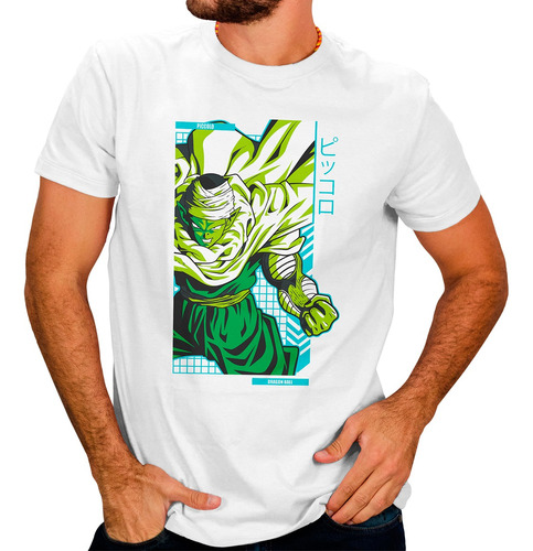 Playera Piccolo Anime Dragon Ball Z Para Hombre #139