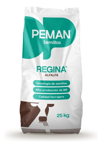 Semilla De Alfalfa Regina G6 Peman Premium Fiscalizada