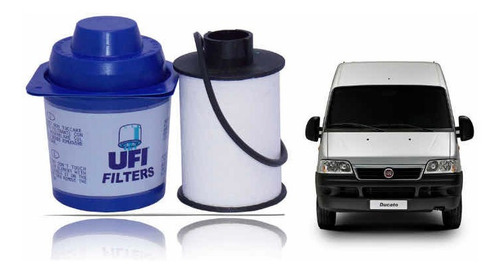 Imagem 3 de 4 de Filtro Combustível Fiat Ducato 2.3 2.8 2006/2016 Original Uf