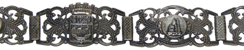 Bracelete Filigrane Deposè Paris France Anos 30 (Usado)
