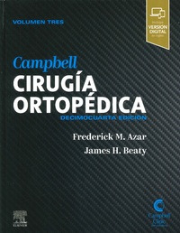 Libro Campbell Cirugía Ortopédica - 4 Tomos De Campbell Jame