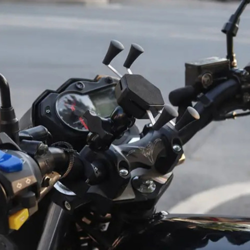 Soporte Celular Moto/bici Impermeable Rotación 360° Firme