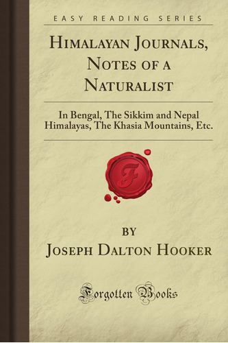 Libro: En Ingles Himalayan Journals Notes Of A Naturalist I